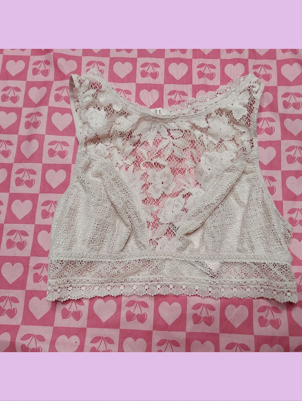 Light purple lace sports bra Victoria's Secret